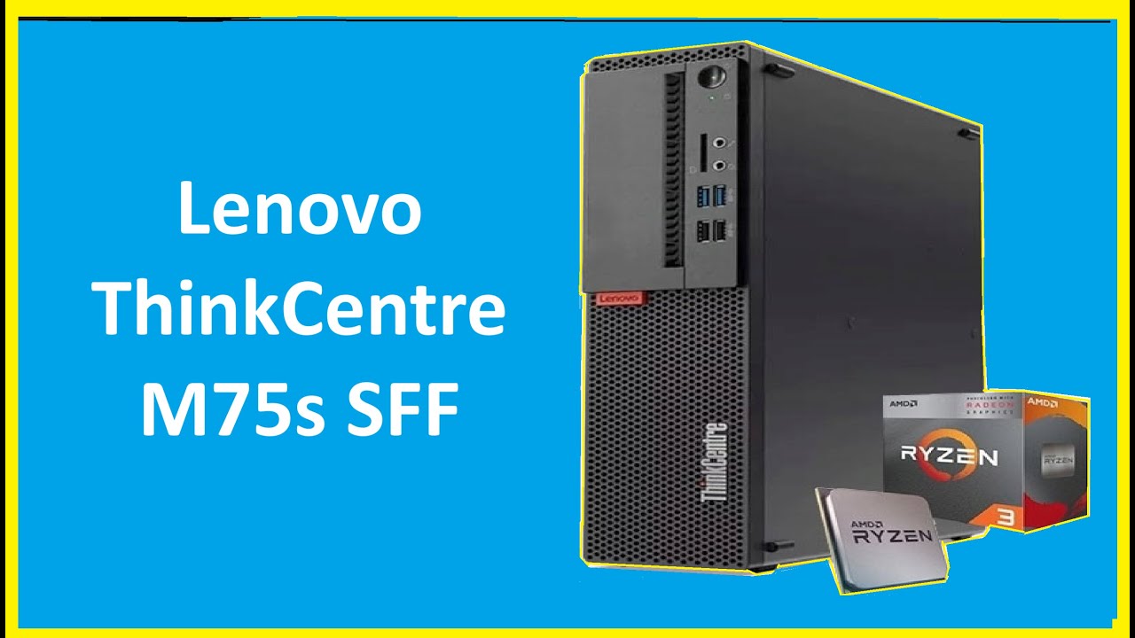 Por Dentro - Upgrade Lenovo ThinkCentre M75S SFF - 16GB DDR4