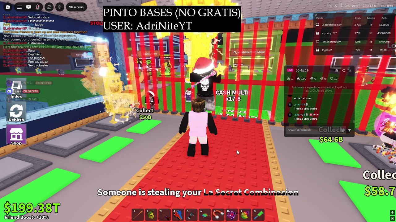 Sab Robux Shop TRADEANDO - ADM / SAB / ROBUX - STEAL A BRAINROT - ROBLOX - YouTube