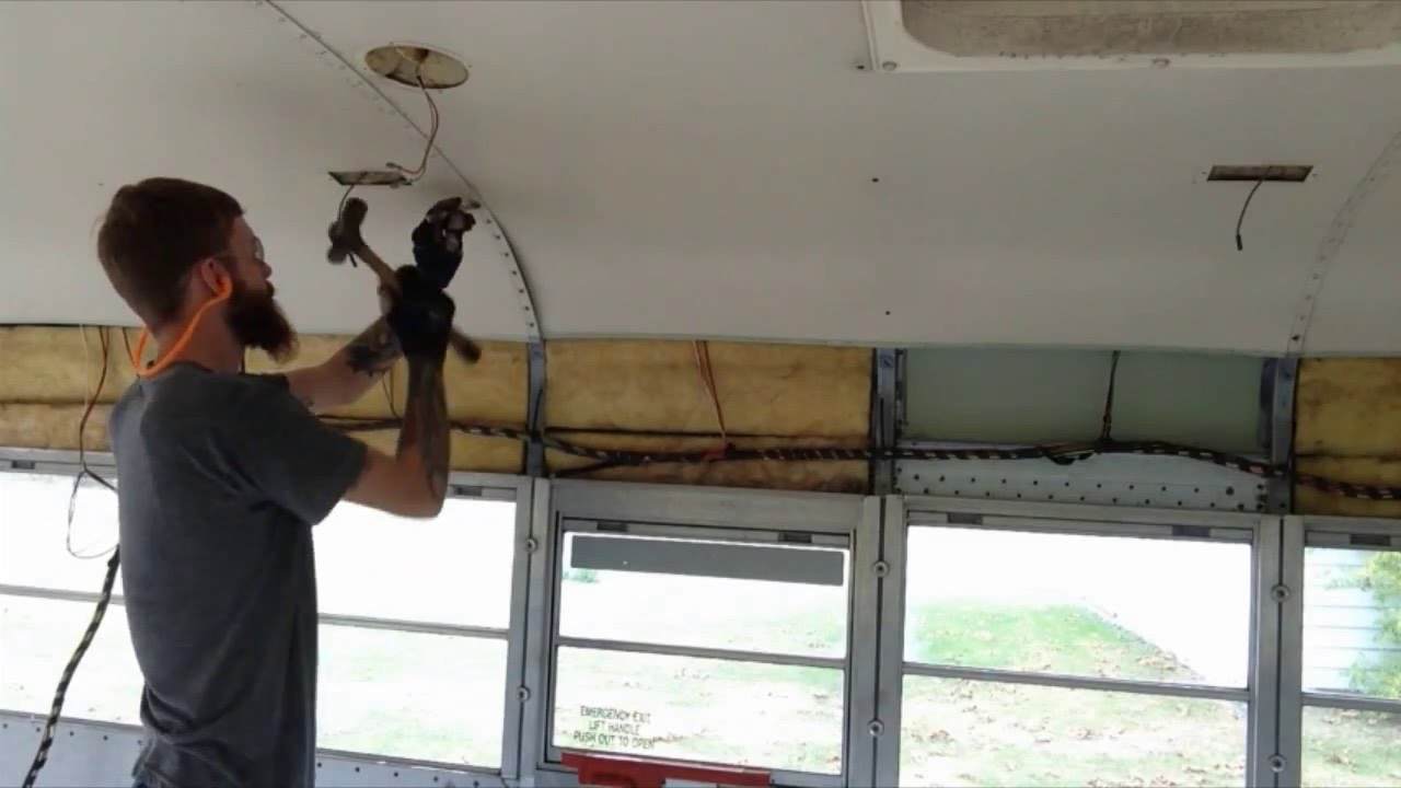 The Best Way to Remove Rivets on a School Bus - Schoolie Conversion ...