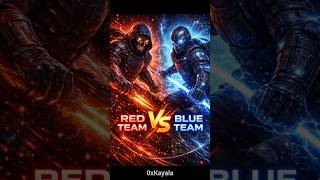 Red Team vs Blue Team ⚔️ #RedTeam #BlueTeam #Pentest #0xKayala #RedTeaming #BlueTeaming #InfoSec