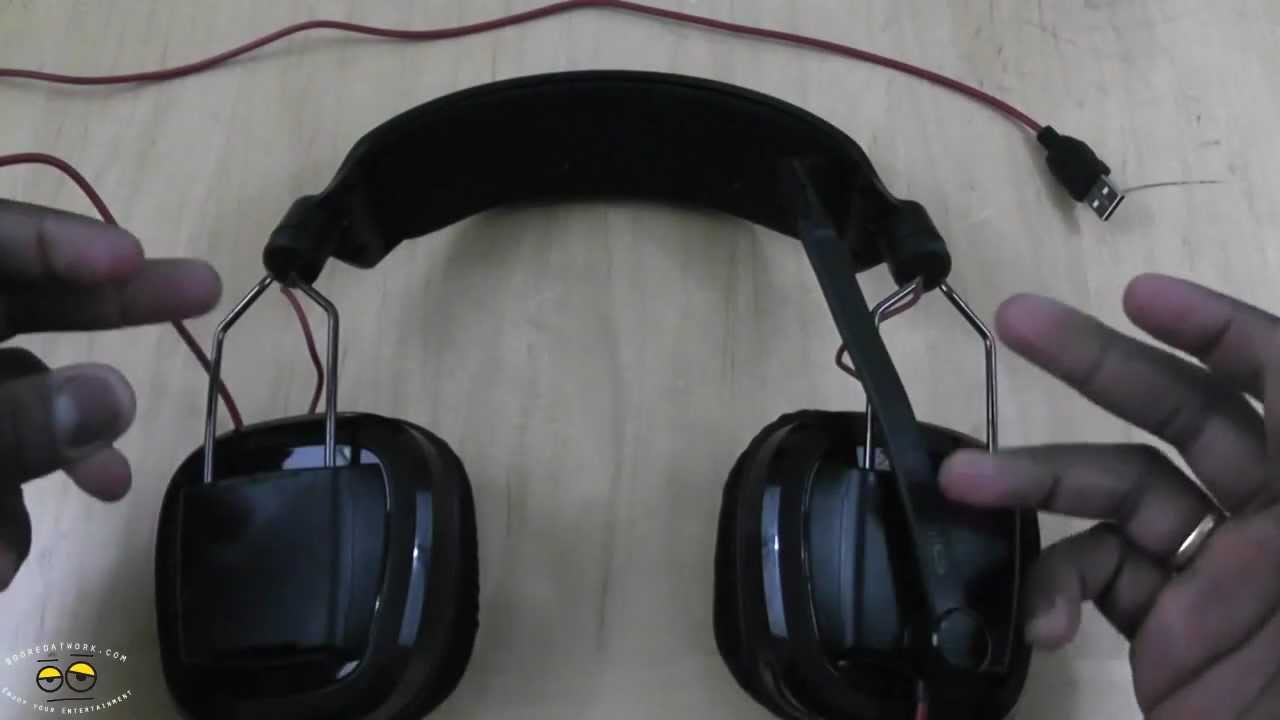 Plantronics GameCom 780 USB Gaming Headset Review - YouTube