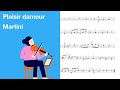 Martini Plaisir D Amour Violin Sheet Music