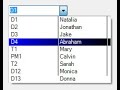 Multi Column Combobox C# | SQL