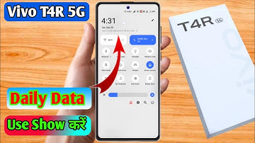 vivo t4r 5g data usage settings, vivo t4r 5g data speed setting 
