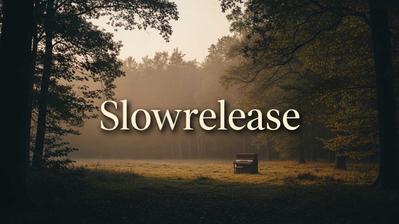 2 Hours Calm Piano for Gentle Focus & Emotional Ease – Slowrelease