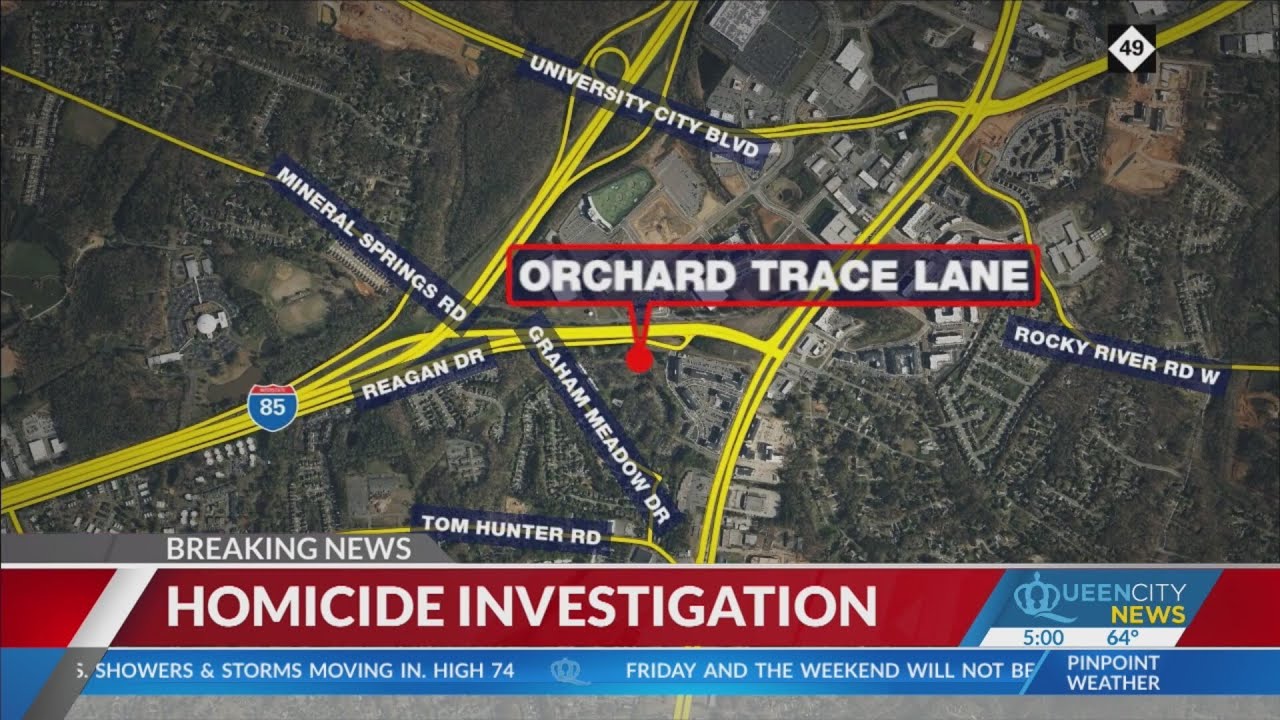 Homicide investigation in northeast Charlotte - YouTube