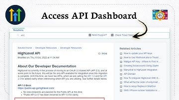 API-sleutels controleren in GoHighLevel (Secure Access)