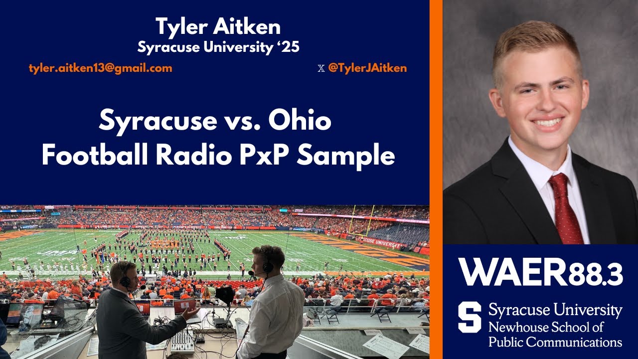 Radio Play-By-Play Reel - Football