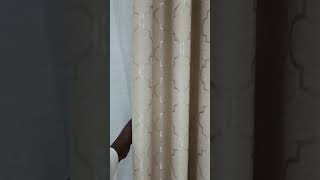 Cream Curtain Very Beautiful Color, #youtubeshorts #curtains #mumtazcurtains