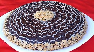 كيكة سهلة بالشكلاط والقهوة ااقتصادية ولذيذة جدااااااا  cake au café et Chocolat