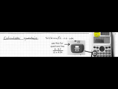 GCSE Maths: Calculator questions by sickmafs.co.uk
