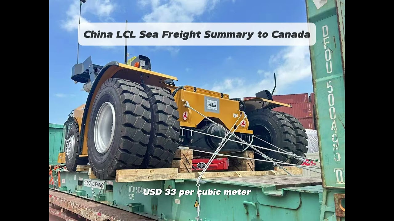 LCL Shipping: Low-cost Sea Freight to Canada