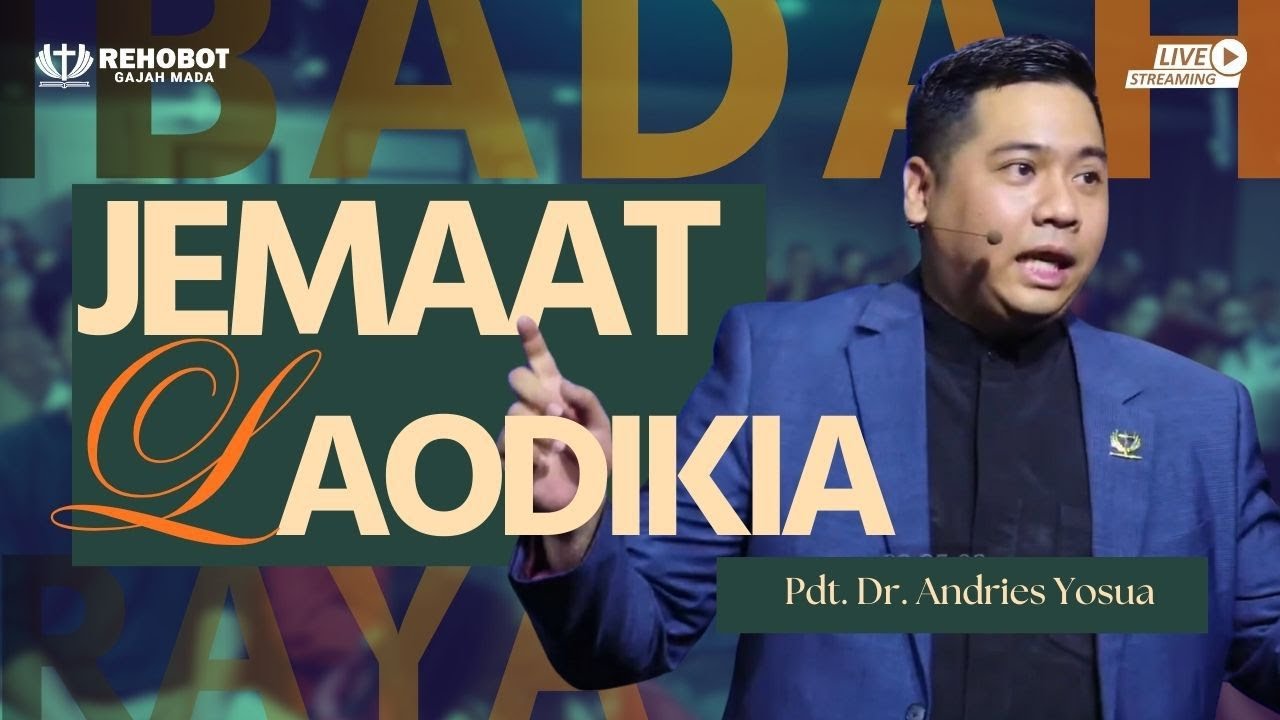 Ibadah Raya 1 | Pdt. Dr. Andries Yosua | 11 JAN 2026