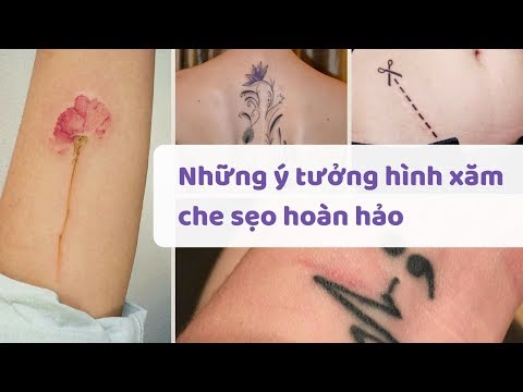 Những ý tưởng hình xăm che sẹo hoàn hảo