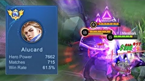 WTF DAMAGE + LIFESTEAL!!! | New Alucard Best Build For Auto Win 2023 | Must Try | MLBB