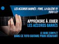 Les accords barrés Tuto 1/7 "Intro" - Apprendre à retrouver les accords partout sur le manche