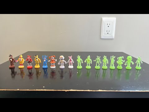 Five Nights at Freddy's figuras de Vualá