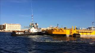 MISE A LEAU EOLIENNE FLOTTANTE FLOATGEN SAINT NAZAIRE