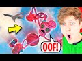 POPPY PLAYTIME IN REAL LIFE!? *HUGGY WUGGY + MOMMY LONG LEGS THROWN OFF PLANE!* (LANKYBOX REACTION!)