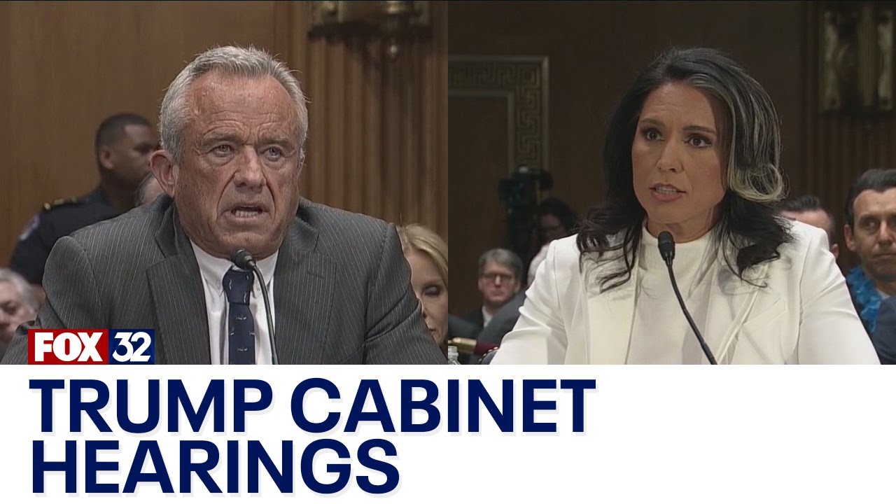 Confirmation hearings continue for Trump's cabinet nominees - YouTube