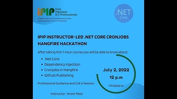.Net Core HangFire CronJobs Hackathon - IPIP Platform