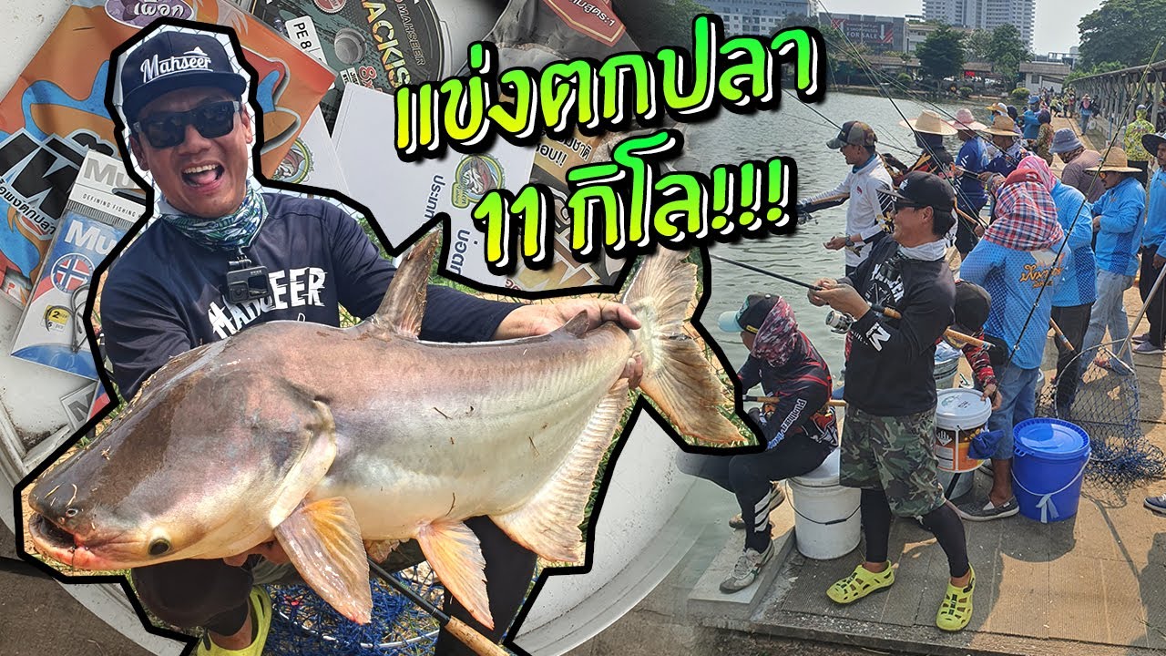 แข่งตกปลา 11 กิโล! จอมเทียน พัทยา! ชิง 100,000 บาท! All 11kg. fish