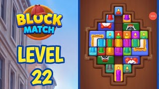Block Match : Detective Puzzle Level 22 | Block Match Level 22 Solution Walkthrough