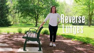 Park Bench Fitness Lower Body Exercises