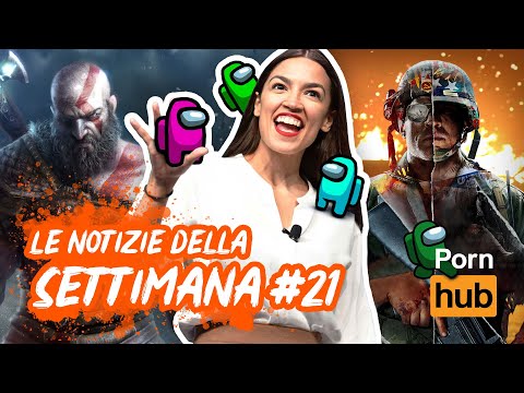 Among Us su Pornhub, AOC conquista Twitch e God Of War Ragnarok nel 2021 | Episodio 21