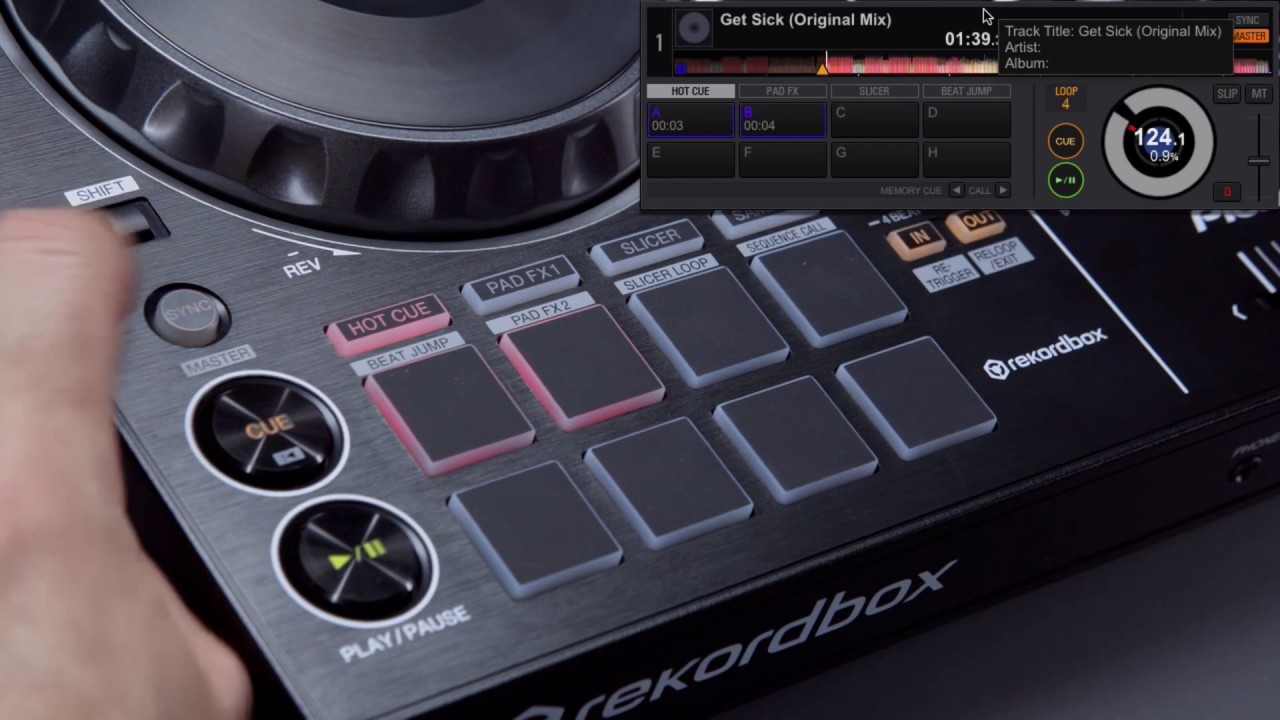 ddj sr Обучение DDJ-RB - Горячие точки