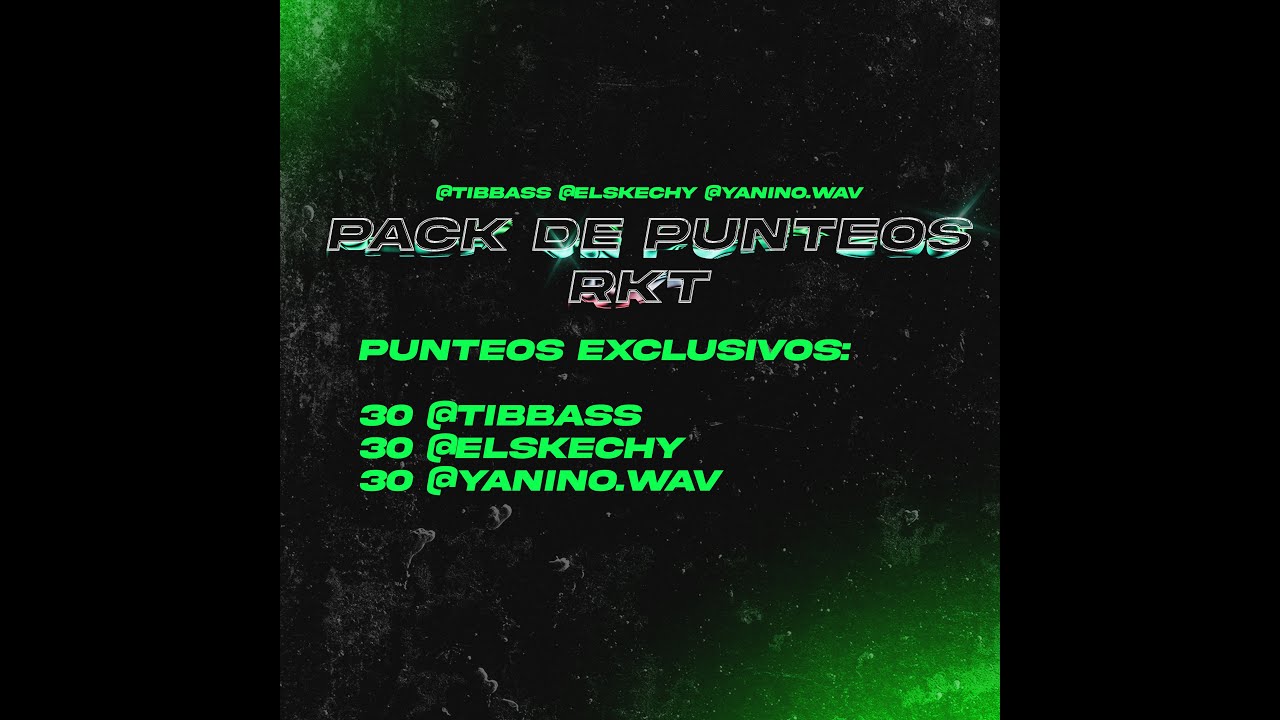 (90+) PUNTEOS EXCLUSIVOS DE RKT 2025 (Estilo Caserio, RKT, Rkstep)