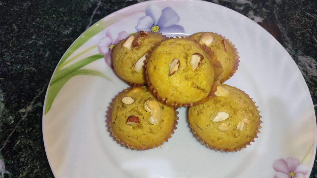 Thandai cupcakes RecipeEggless Thandai CupcakesIndian Fusion Dessert