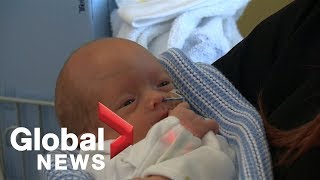 Mother speaks after doctors operate on spine of her baby while it's still in the womb
