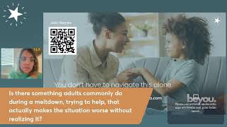 Understanding Autism Meltdowns — Free Live Webinar with Mariana Greub