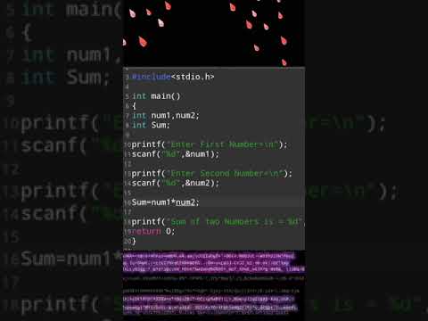 03-CProgramming program. Difference, Multiplication,division of two numbers. #programming #cprogram