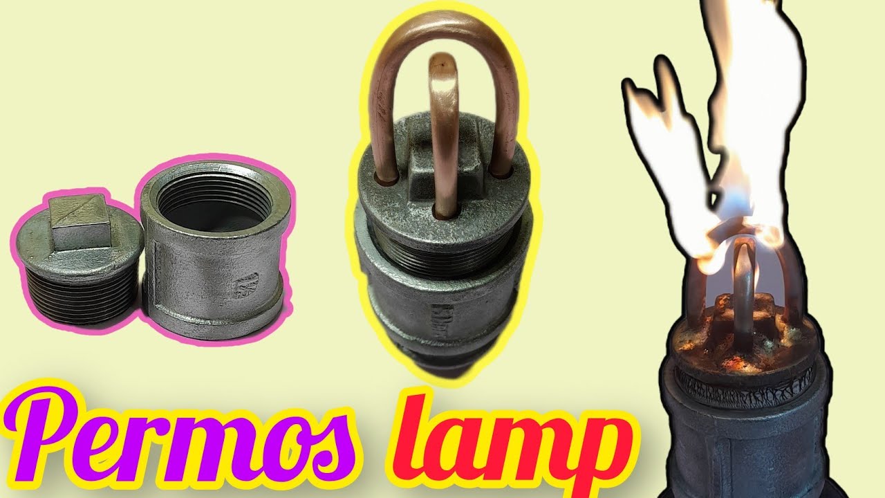 Обучение как сделать масляную лампу