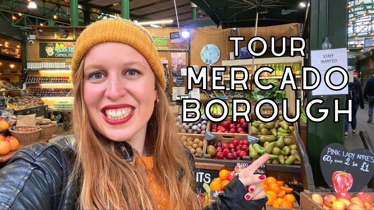 Shopping TOUR: BOROUGH MARKET. Mercado en LONDRES + MIRADOR secreto GRATIS | LONDRES SECRETO