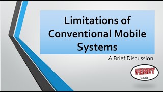 Limitations of Conventional Mobile Systems | Cellular Mobile Communications