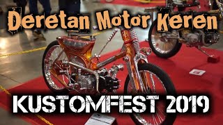 Deretan Motor Keren Pada Kustomfest 2019 Yogyakarta
