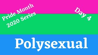 Pride Series Day 4 Polysexual - Part of the Plus in LGBTQIA