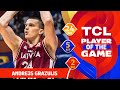Andrejs grazulis 24 pts  tcl player of the game  bra vs lat  fiba basketball world cup 2023