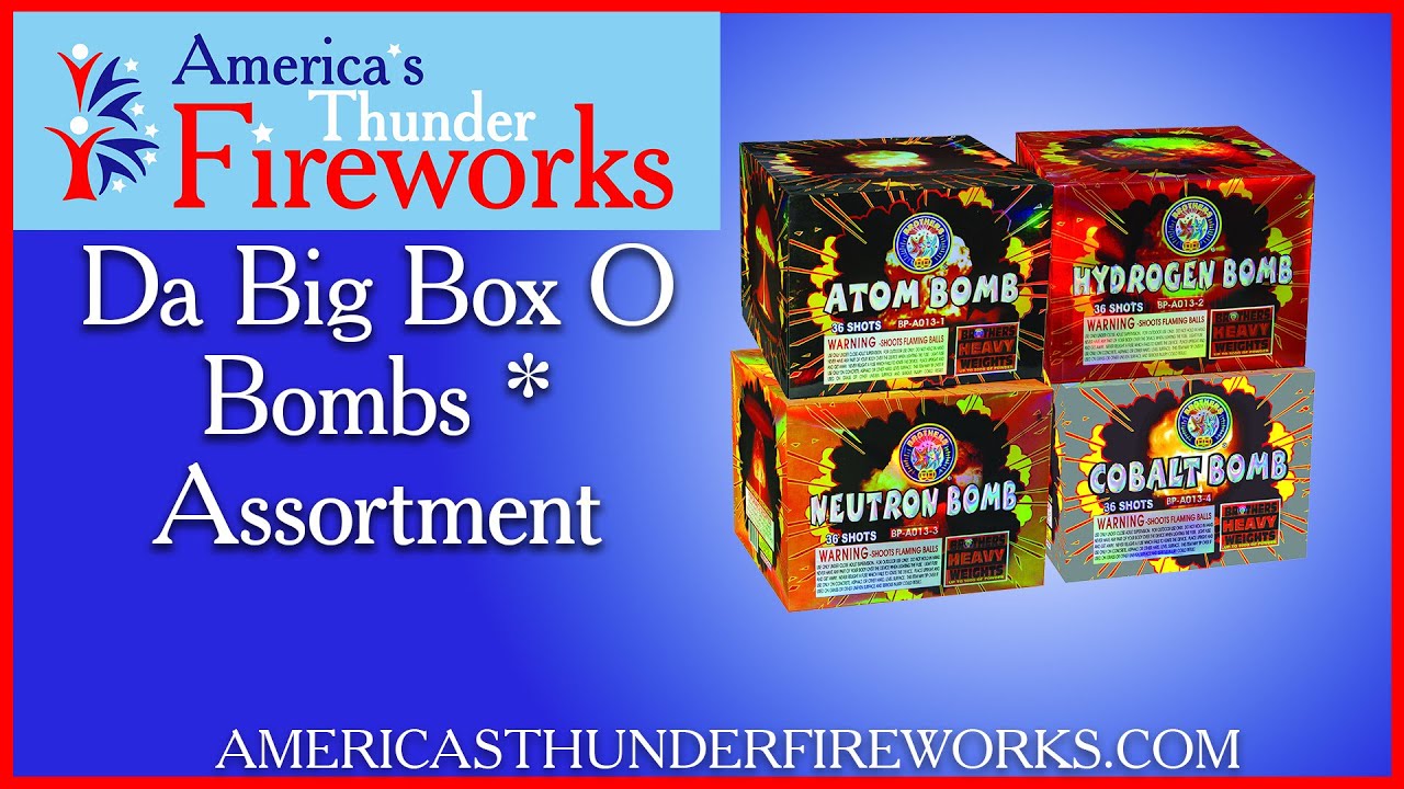 Da Big Box O Bombs * Assortment - America's Thunder Fireworks