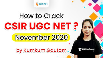 CSIR UGC NET Exam November 2020 | Tips to Crack CSIR UGC NET | Kumkum Gautam