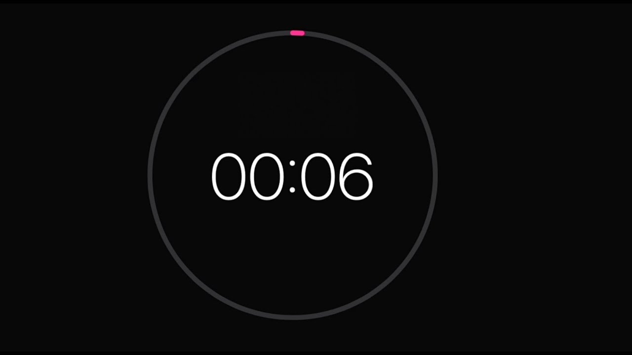 6 SECOND COUNTDOWN TIMER-YouTube