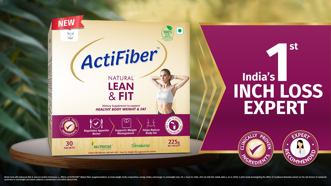 ActiFiber Natural Lean & Fit - India's 1st Inch Loss Expert