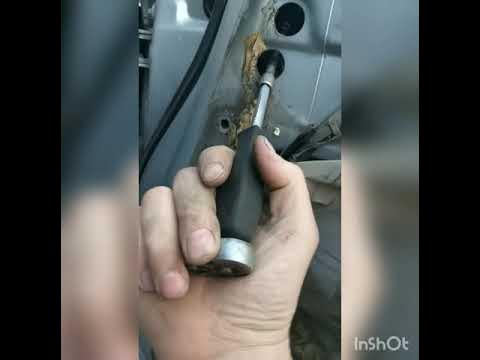 Как снять зеркало хонда фит