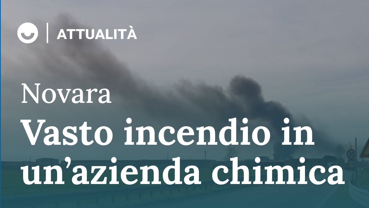 Maxi incendio a Novara, il sindaco: 