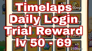 Timelaps Lv 50-69 Daily Login & Reward Trial - Pocket Ninja/Tales Of Leaf screenshot 5