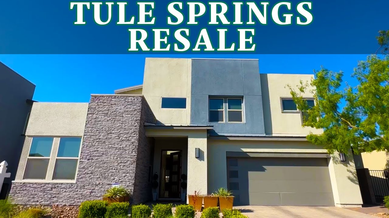 Two Story Former Model Home for Sale at Tule Springs l Resale Homes for
