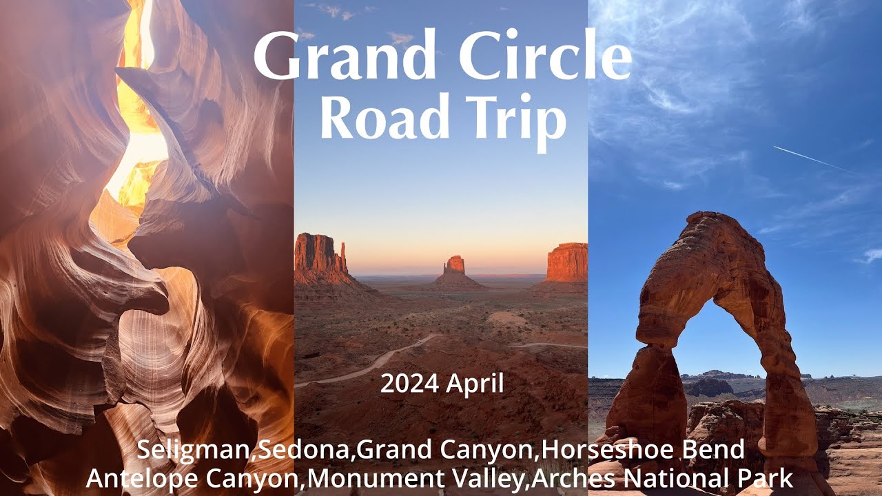 Eng sub)レンタカーで行く4泊5日グランドサークルツアー